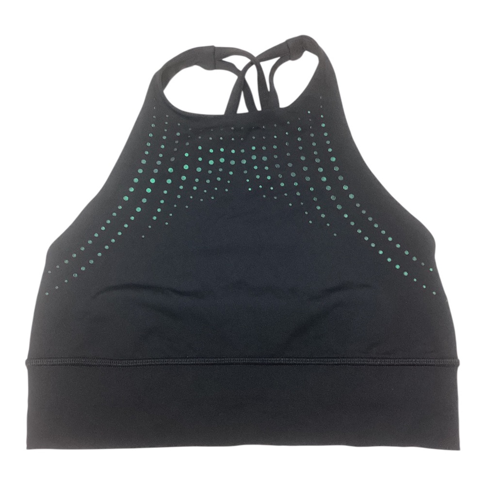 Lululemon energy bra high neck long line sports bra size S
